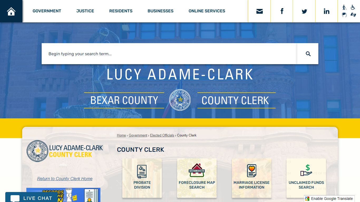 County Clerk | Bexar County, TX - Official Website